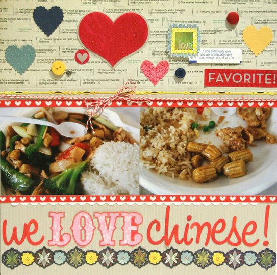 we LOVE chinese