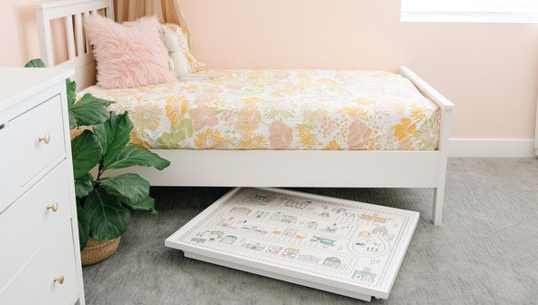 White Convertible Play Table gallery
