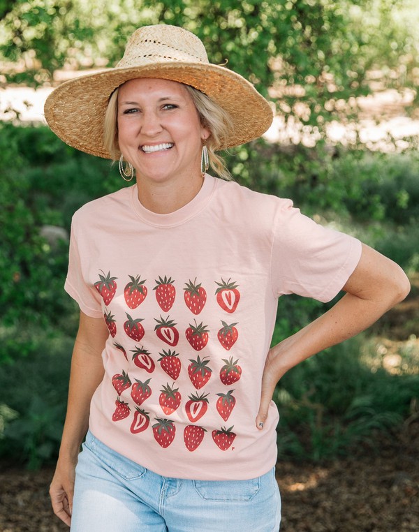 Strawberry Patch Tee, 1 of 6