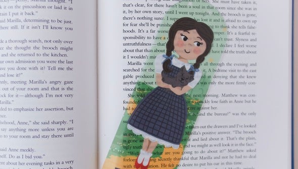 Wizard of Oz Dorothy Transparent Bookmark gallery