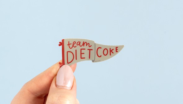 Team Diet Coke Decal Sticker gallery
