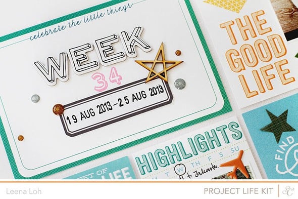 Project Life | Week 34 *Antiquary Kit* by findingnana gallery