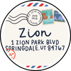 Deliver To Zion National Park Canvas Pouch