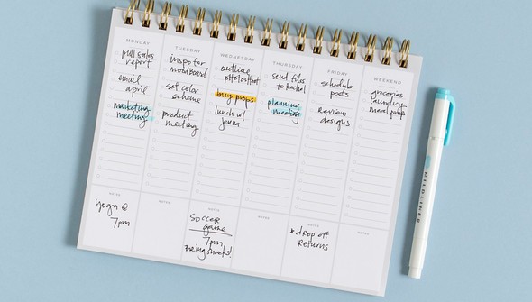 7×9 Spiral Weekly Planner gallery