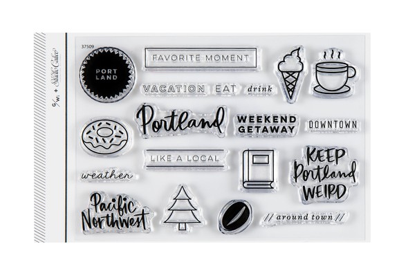 Stamp Set : 4x6 Portland by Goldenwood Co gallery