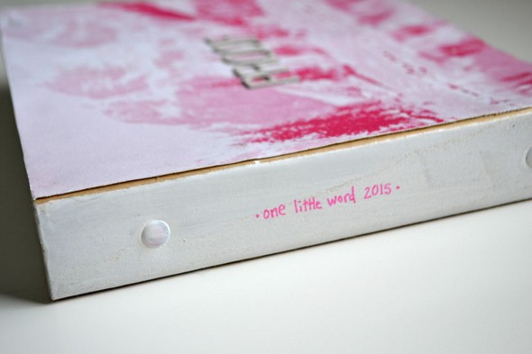 one little word 2015: PROOF mini board book by amanda_r0se gallery