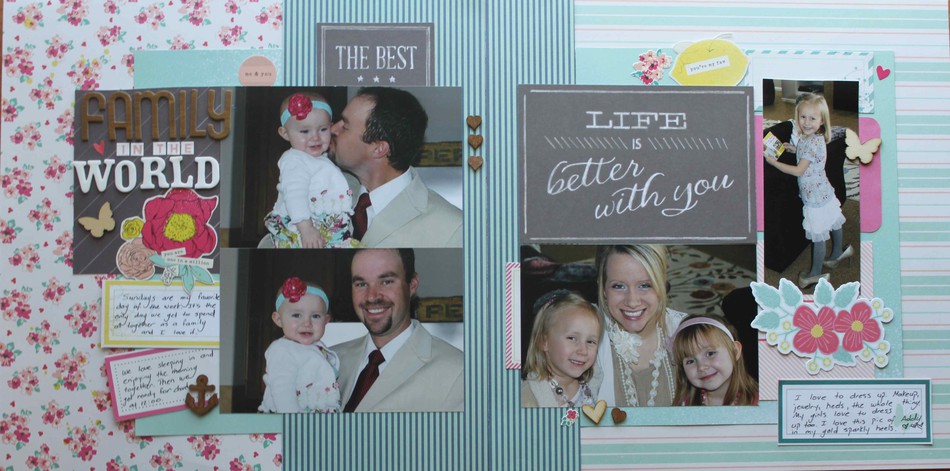 The Best Family 2 Page LayOut