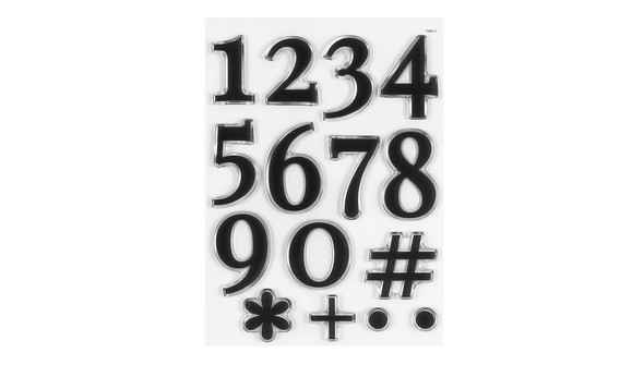 Large Numbers 6x8 Stamp Set gallery