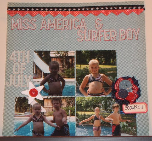 "Miss America & Surfer Boy"