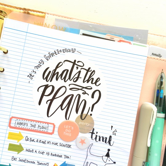 Young at Heart Planner Sneak #3 | August 2016