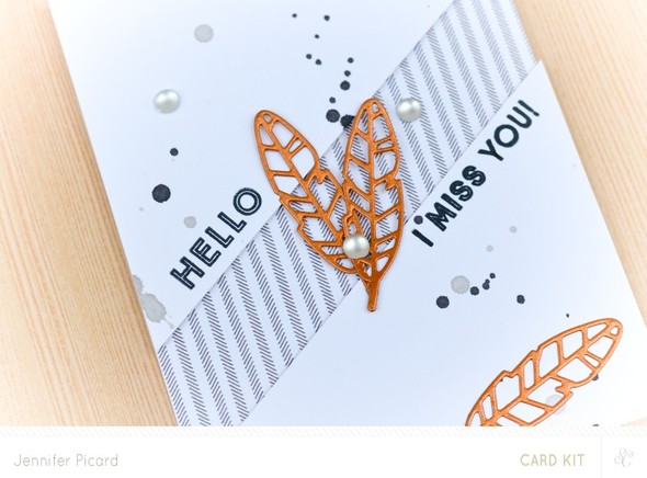 Miss You Feathers *Card Kit Only by JennPicard gallery