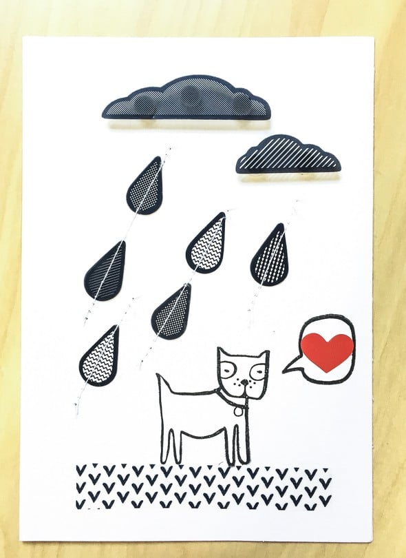 Rainyday card by kroppone gallery