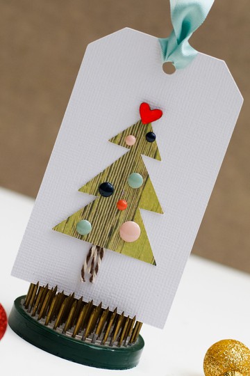 Christmas Tree gift tag ***Lily Bee***
