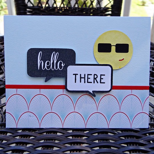 hello there - card