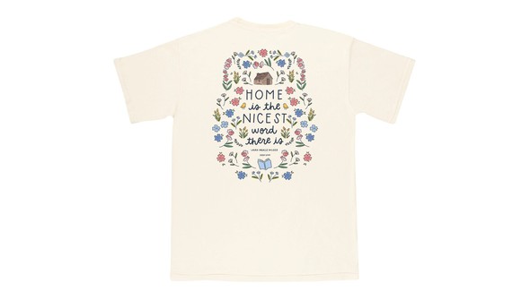 Home Is The Nicest Word - Pippi Tee - Ivory gallery