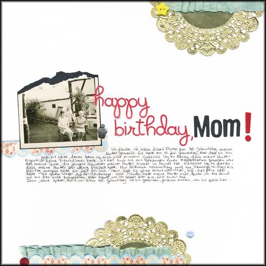 happy birthday, Mom !
