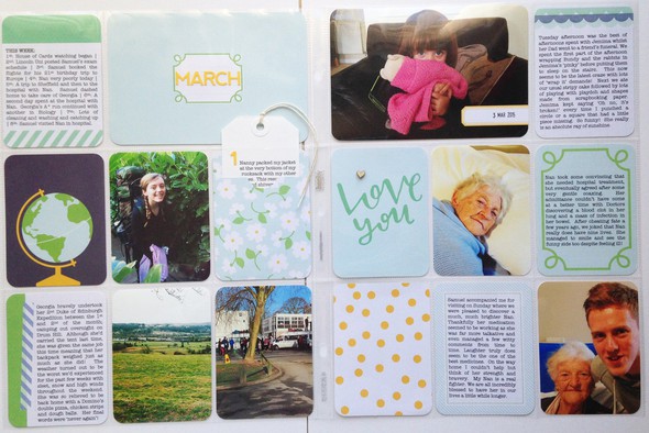 PROJECT LIFE 2015 | MARCH | PAGE 1&2 by Nicola gallery