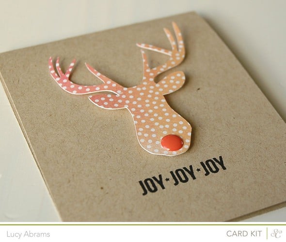 Rudolph Mini Cards by LucyAbrams gallery