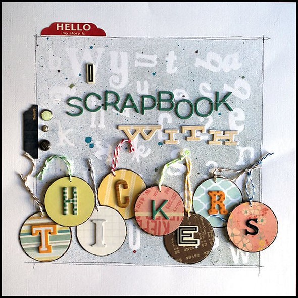 I scrapbook with Thickers by SusanC gallery