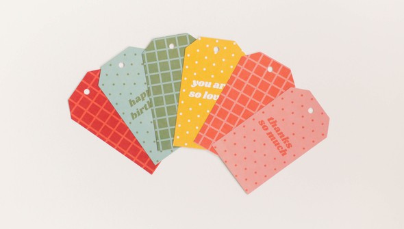 Rainbow Gift Tag Set gallery