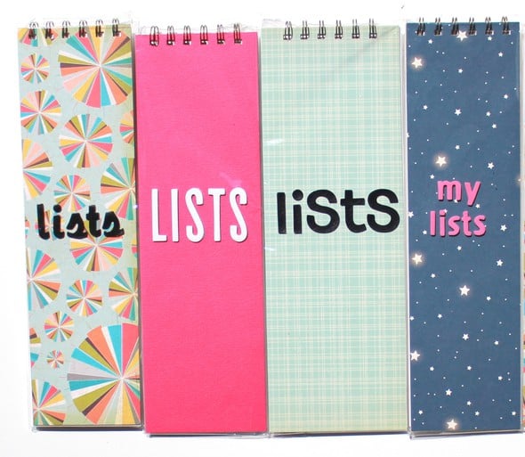 List Notepads by theslowcrafter gallery