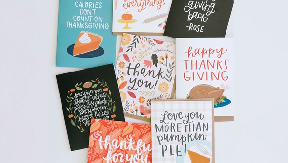 Calories Don't Count on Thanksgiving Card gallery