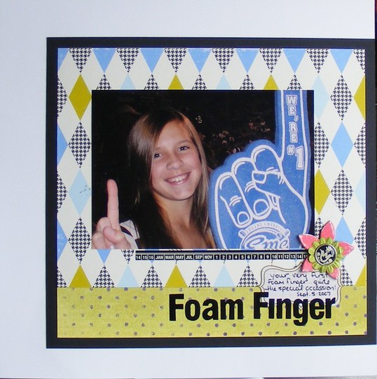 Lo foam finger
