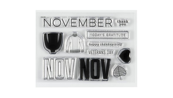 Stamp Set : 3x4 November Monthly Series by Goldenwood Co gallery