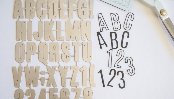 Metal Die Set - Destination Alphabet & Storytellers Numbers Bundle  gallery