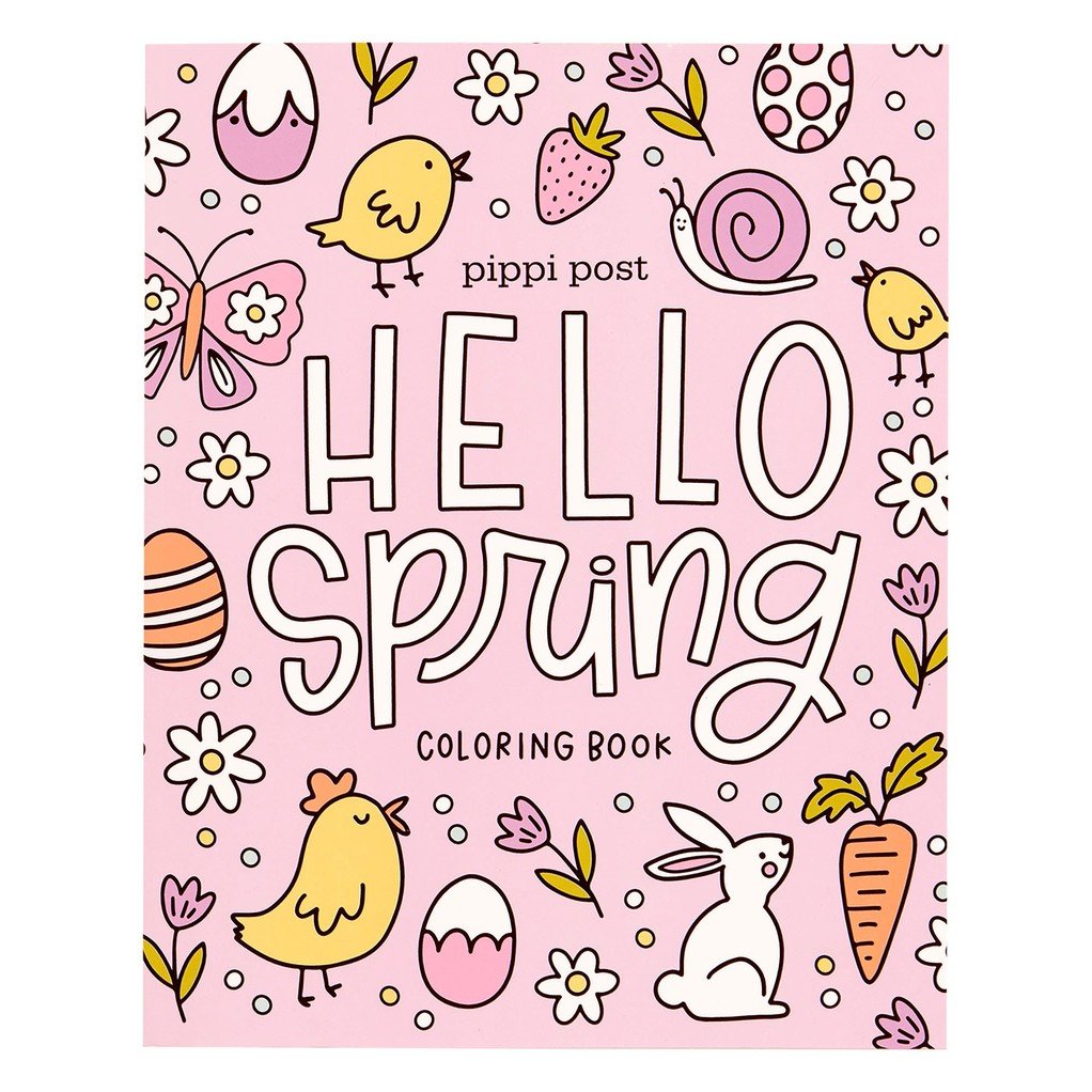 Hello Spring Coloring Book item