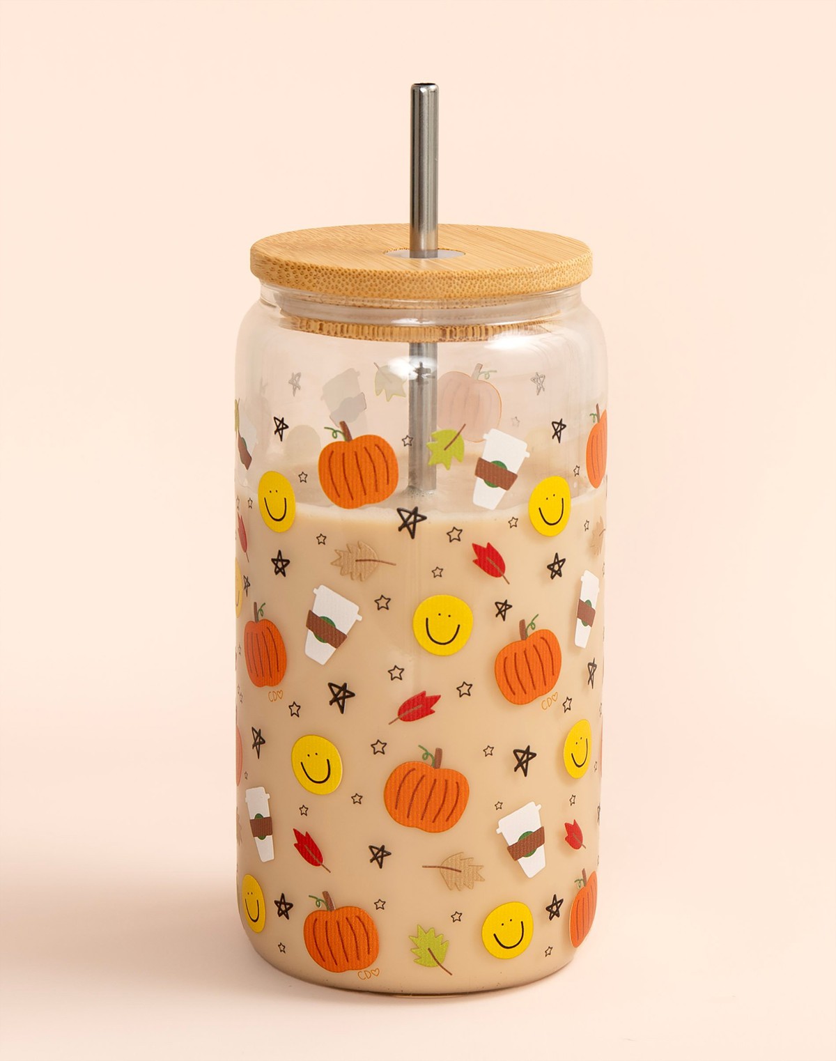 Fall Glass Can - PREORDERING item