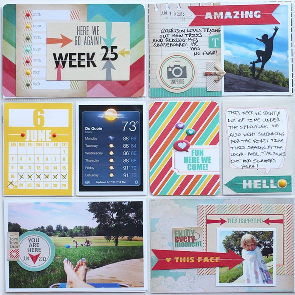 Project Life - Week 25 *Chic Tags* by adriennealvis gallery