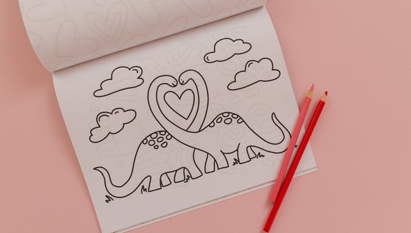 Be My Valentine Coloring Book gallery