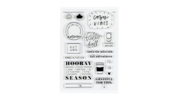 Stamp Set : 4x6 Cozy Vibes by Paislee Press gallery