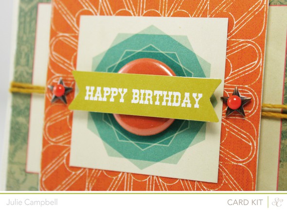 Happy Birthday Medallion Card by JulieCampbell gallery