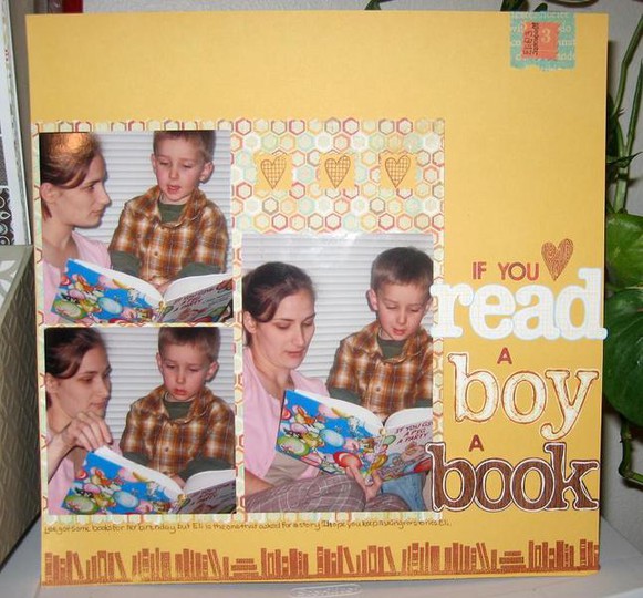 CHAllenges - Read a boy a book...