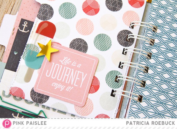 Summer Beach Mini Album | Pink Paislee by patricia gallery