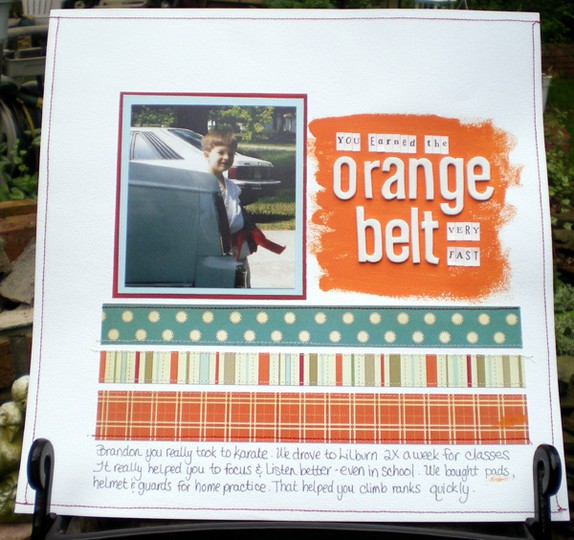 Orange belt