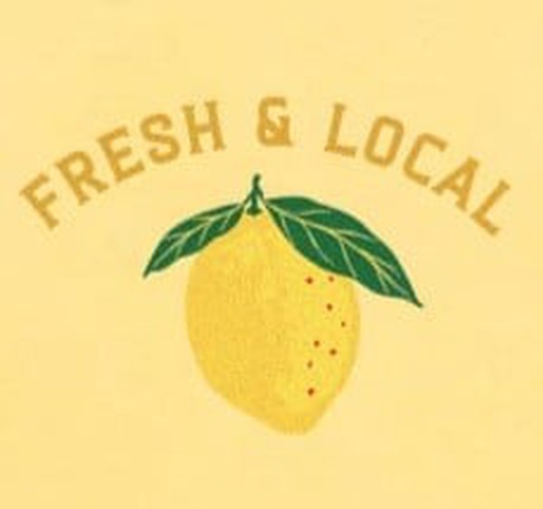 Lemon Farmers Market Tee - Butter, 2 of 6