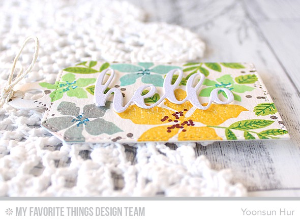 FLORAL GIFT TAGS by Yoonsun gallery