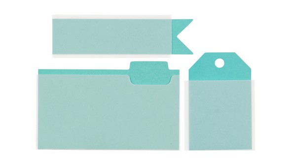 Color Collective Vellum Pockets & Tags - Envy gallery