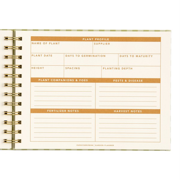 Life On The Homestead Garden Planner - Gingham, 15 of 16