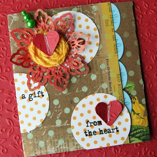 A Gift From the Heart card