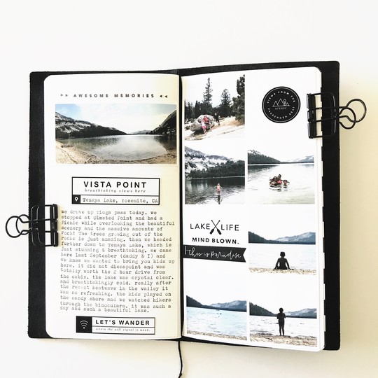 Summer Travelers Notebook 