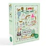 The Wizard of Oz Map - 500 Piece Jigsaw Puzzle