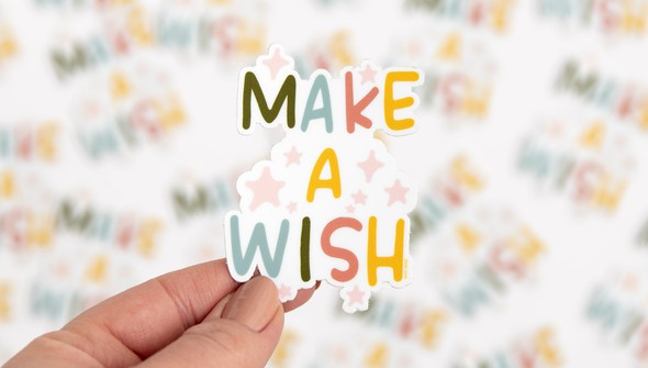 Make a Wish Decal Sticker gallery