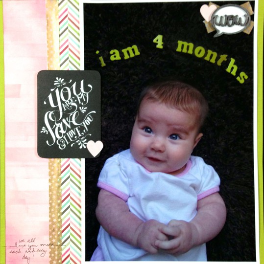 I am 4 months
