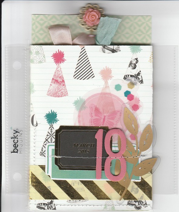 Birthday pocket mini album by penny gallery