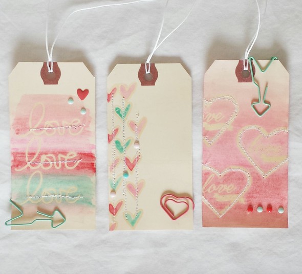 Watercolored Tags by agomalley gallery
