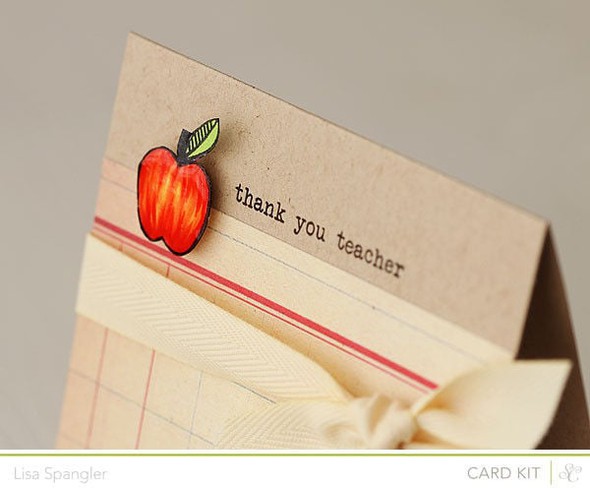Thank You Teacher (*main card kit only*) by sideoats gallery